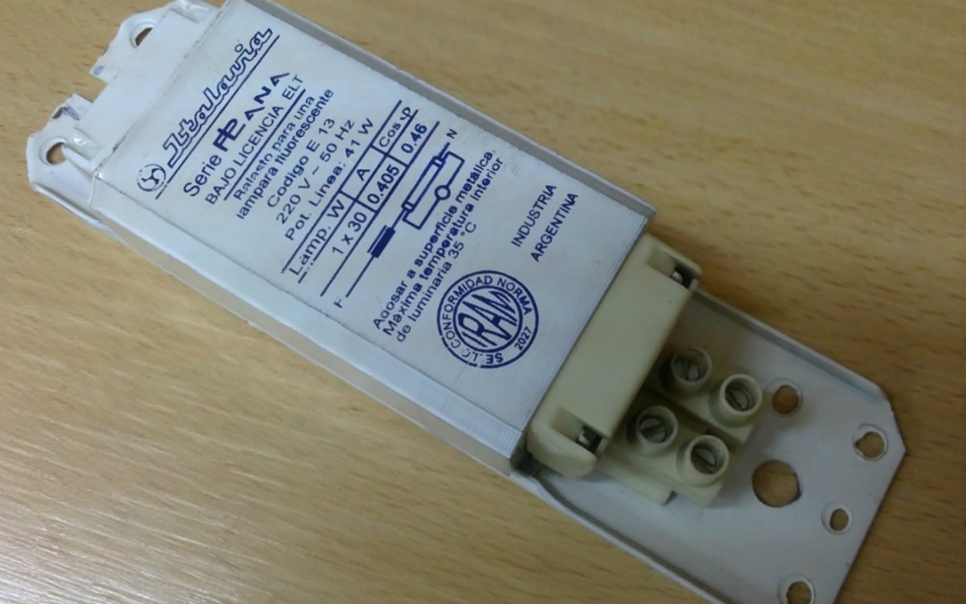 BALASTOS PARA BOMBILLOS DE  DESCARGA – ALUMBRADO PÚBLICO